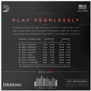 D'Addario NYXL1074 Nickel Wound 8 String Electric Guitar Strings Light Top Heavy Bottom 10-74 Gauge