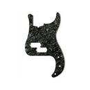 Custom P-Style Bass Guitar Scratchplate / Pickguard - Black Pearloid