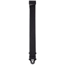 D'Addario Auto Lock Nylon Guitar Strap - Stitched Black