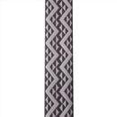 D'Addario Auto Lock Padded Guitar Strap - Black Geometric Pattern