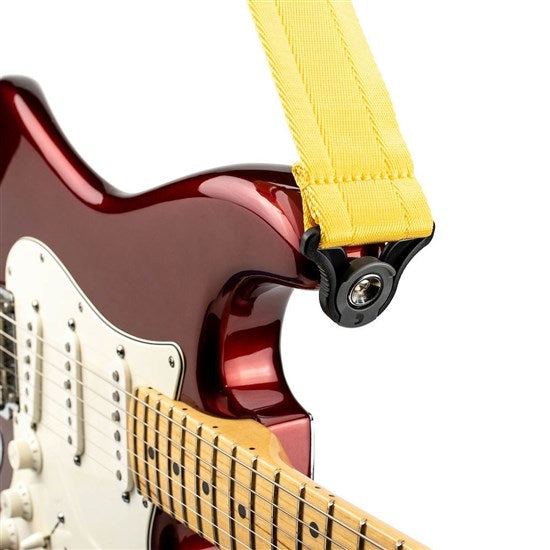 *Promo* D'Addario Auto Lock Nylon Guitar Strap - Mellow Yellow