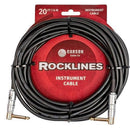 Carson Rocklines ROK20LL Instrument Cable, 20" / 6m - RA to RA