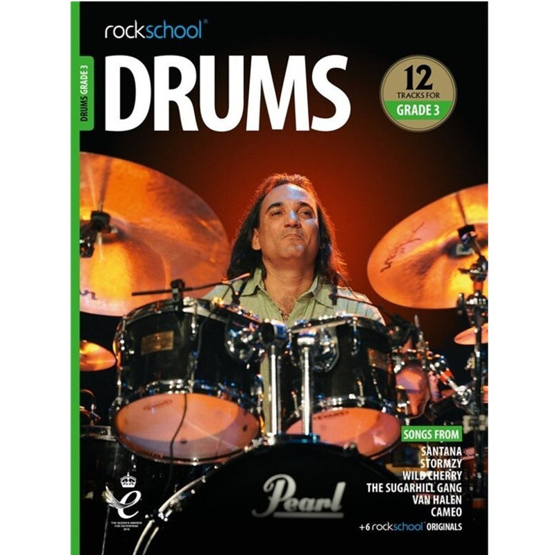 Rockschool Drums 2018 - 2024 Book/OLA - Grade 3