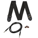 Squier Sonic Series Strat Pack - Black (inc. Amp, Cable and Strap)
