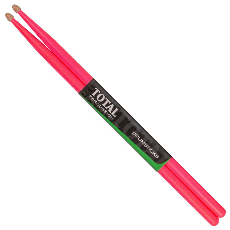 Total Percussion T5A Wood Tip - Fluoro Pink