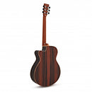 Tanglewood Discovery Exotic Superfolk Acoustic Guitar w/ Pickup - All Ebony