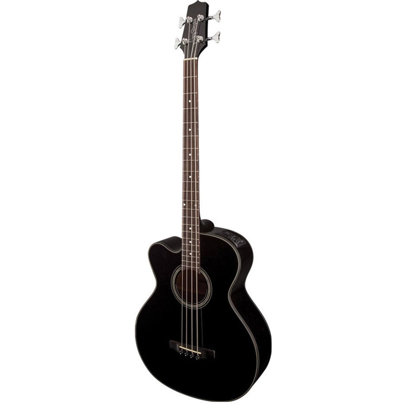 Takamine GB30 Left Handed Acoustic / Electric Bass Guitar - Black