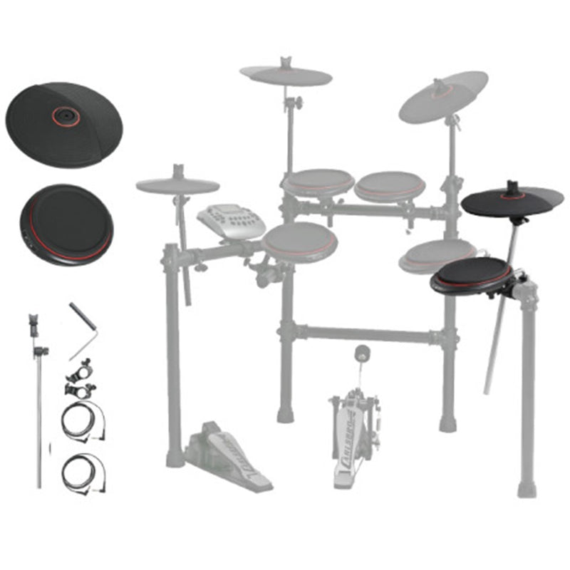 Carlsbro CSD180 + Add On Pack (Crash 2 + Tom 4) Electronic Drum Kit