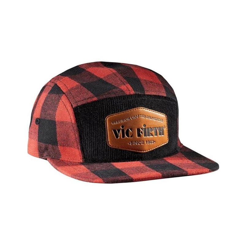 Vic Firth Ltd Ed. Flannel 5 Panel Camp Hat