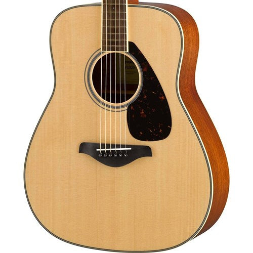 Yamaha FG820 Solid Spruce Top Acoustic Dreadnought Guitar - Natural