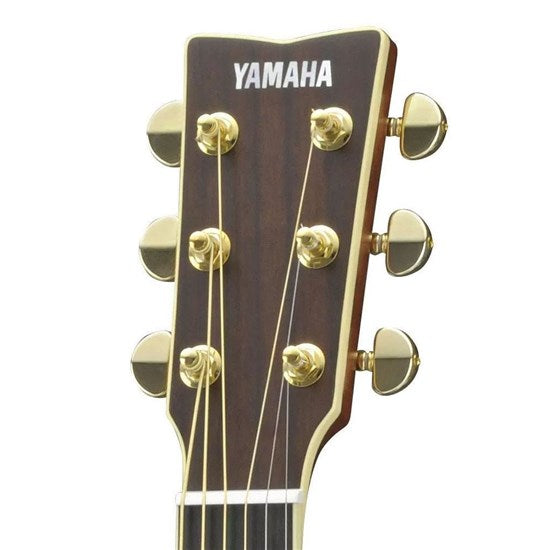 Yamaha LS6 ARE Solid Spruce Top Small Body Acoustic Guitar w/PU + Hard Gig Bag