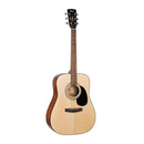 Cort AD810 Dreadnought Left-Handed Acoustic Guitar - Open Pore Natural