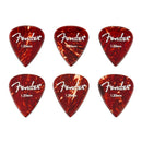 Fender Aero Acrylic Guitar Pick Pack (6), 351 Shape - 1.25mm