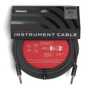 D'Addario American Stage Instrument Cable, Straight to Straight - 20ft