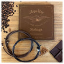 Aqulia Thunderbrown 4-String Bass Ukulele String Set