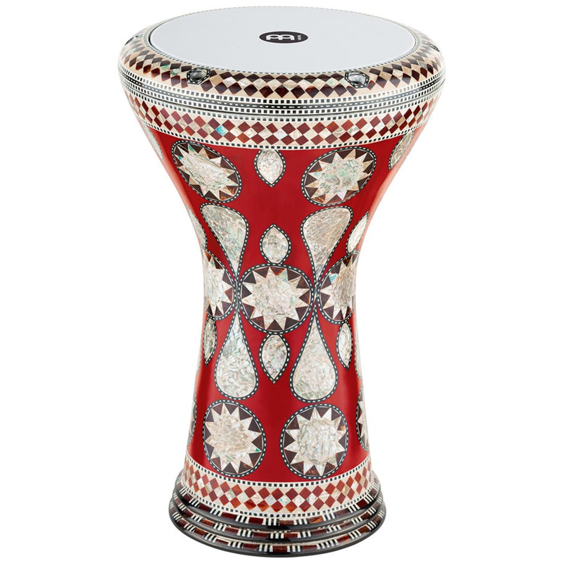 Meinl Artisan Edition Doumbek 8 3/4" - Imperial Mosaic, Red-White Burl