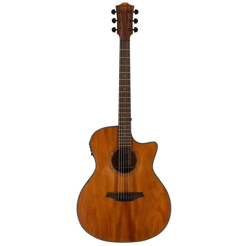 Bromo BAT2MCE Grand Auditorium Acoustic / Electric Guitar - Satin Mahogany