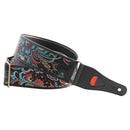 Right On Straps Vegan Guitar Strap - Talisman Beppu II Teal
