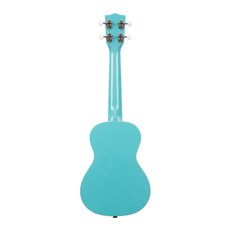 Kala Candy Shoppe Concert Ukulele w/ Bag - Cotton Candy Blue