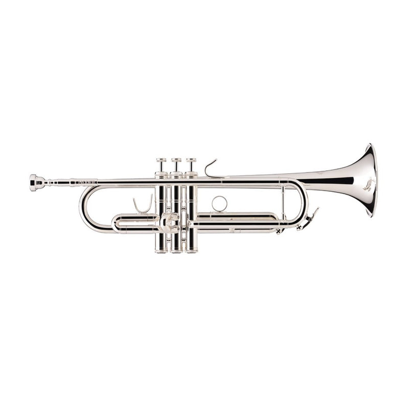 B&S Prodige Intermediate Trumpet w/ Case & Mouthpiece - Silver Plated