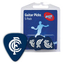AFL Team Guitar Plectrums - Select Your Team - 5 pack