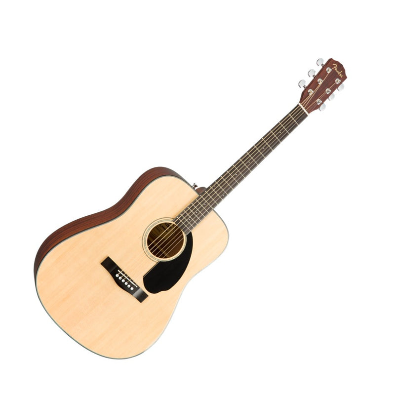 Fender CD-60S Solid Top Dreadnaught Acoustic Guitar - Natural