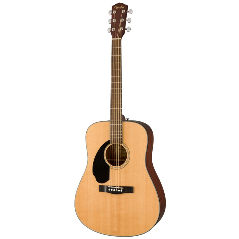 Fender Classic Design CD-60S Left Handed Acoustic Guitar - Natural