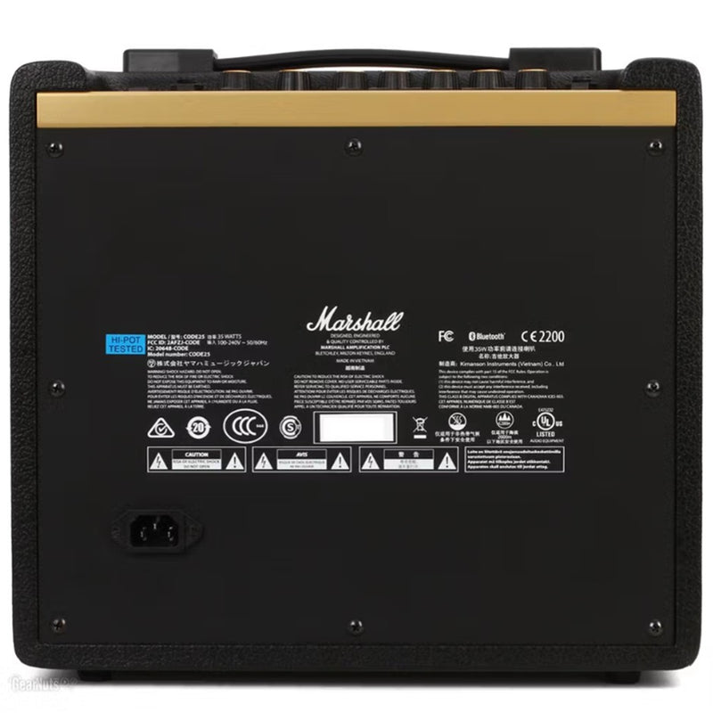 Marshall Code 25 1 x 10" Digital Guitar Amplifier Combo - 25w