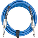 Fender Contour Series Instrument Cable, 10' - Lake Placid Blue