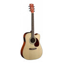 Cort MR500E OP Solid Top Acoustic w/ Pickup and Bag - Natural