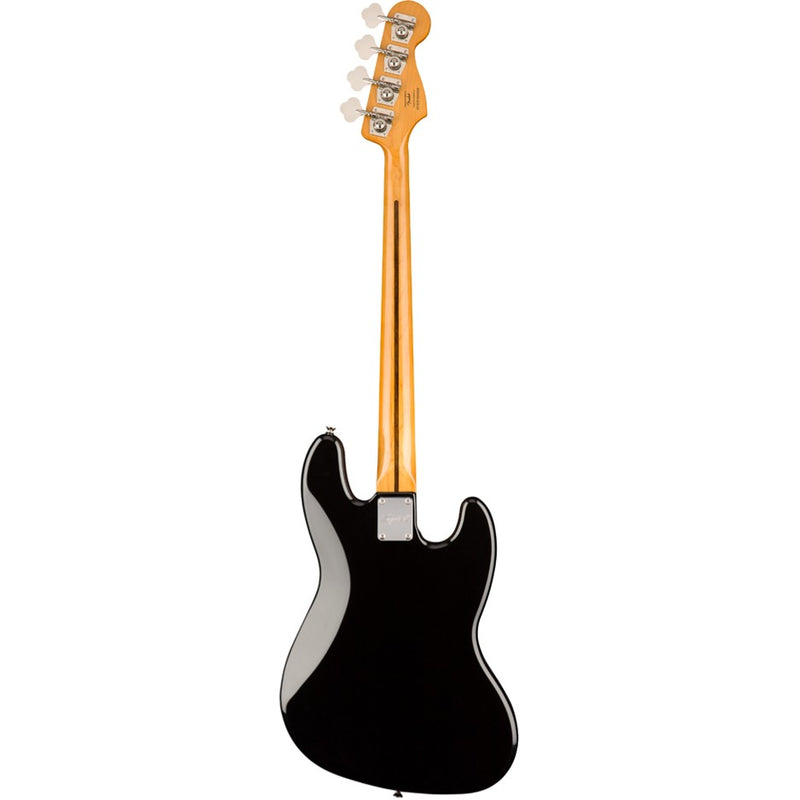 Squier Classic Vibe '70s Left Handed Jazz Bass - Black w/ Maple Fingerboard