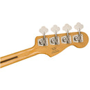 Squier Classic Vibe '70s Left Handed Jazz Bass - Black w/ Maple Fingerboard