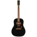 Gretsch Jim Dandy Deltoluxe Dreadnought Acoustic Guitar w/ Pickup - Black Top