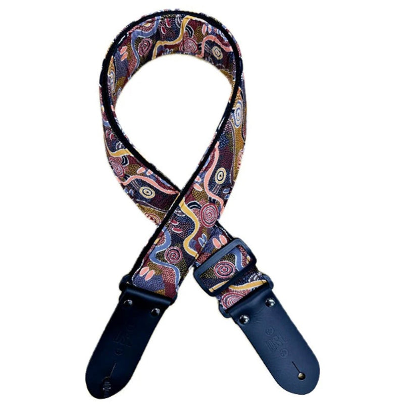 DSL IND20 Guitar Strap - Jijika Desert