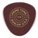 Dunlop Ultex "Primetone" Sculpted Plectra - Semi Round, 3 pack - 1.3mm