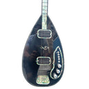 Professional Short Neck Long Scale  Electric Saz / Turkish Baglama w/ Pickup - Black Finish *S/H*