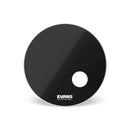 Evans 22" EQ3 Resonant Black Bass Drum Head
