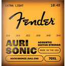 Fender 70XL AuriSonic 80/20 Bronze Acoustic Guitar Strings - 10-48
