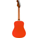 Fender California Standard Redondo Mini Acoustic Guitar w/ Bag - Fiesta Red