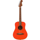 Fender California Standard Redondo Mini Acoustic Guitar w/ Bag - Fiesta Red