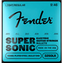 Fender 3250LR SuperSonic Bullets, Nickel-Plated Steel Electric Guitar Strings - 9-46