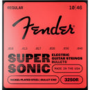 Fender 3250R SuperSonic Bullets Nickel-Plated Steel Electric Guitar Strings - 10-46
