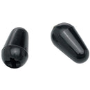 Fender Stratacaster Black Switch Tips - 2 pack