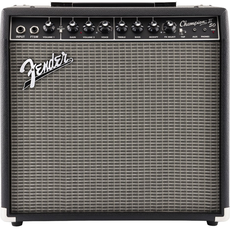 Fender Champion II 50 1x12" 50 Watt Combo Guitar Amplifier