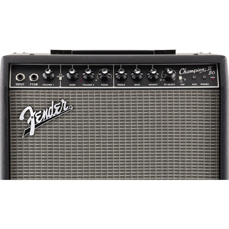 Fender Champion II 50 1x12" 50 Watt Combo Guitar Amplifier