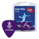 AFL Team Guitar Plectrums - Select Your Team - 5 pack