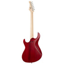 Cort G100 HH Electric Guitar - Open Pore Black Cherry