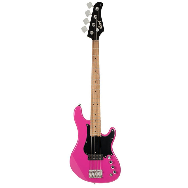 Cort GB Short Scale Bass Guitar - Fandango Purple