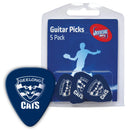 AFL Team Guitar Plectrums - Select Your Team - 5 pack
