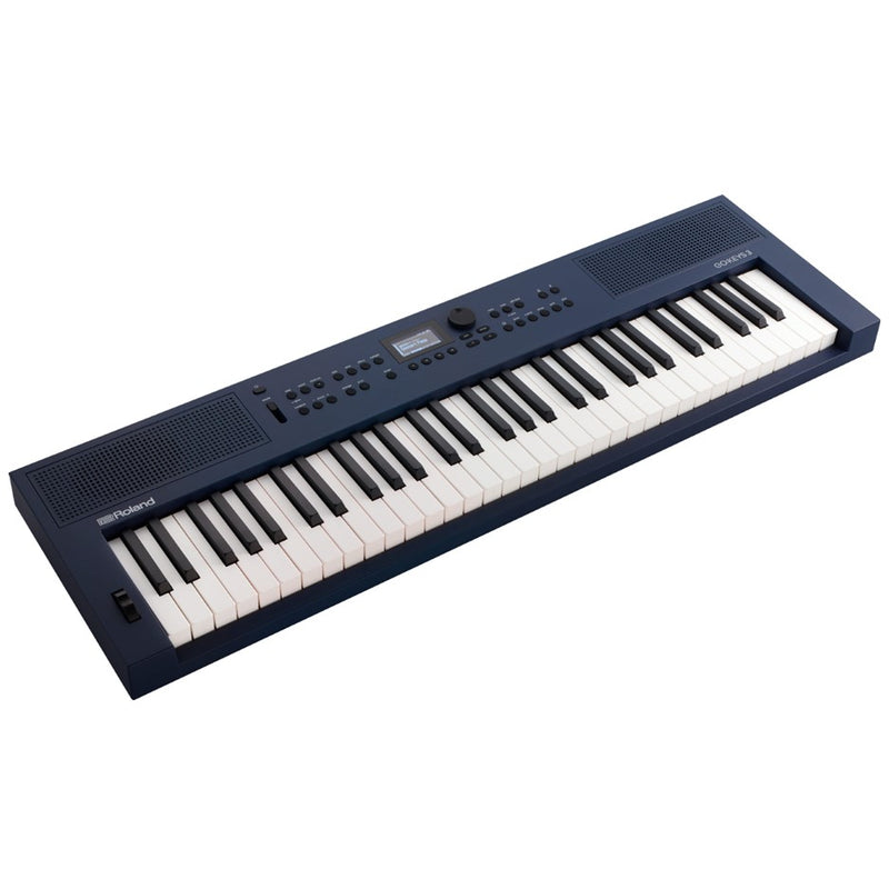 Roland GO:KEYS 3 61-Note Portable Music Creation Keyboard - Midnight Blue